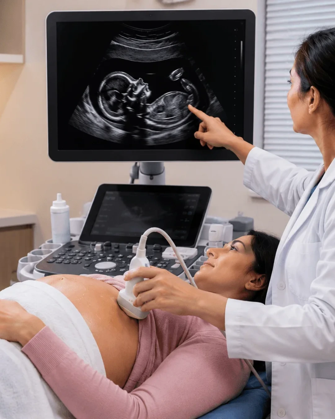NT scan and anomaly scan pregnancy screening services at Matri Medical in Raiganj